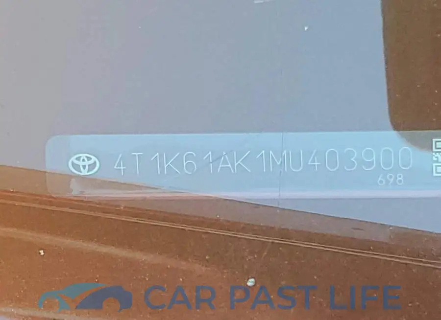 4T1K61AK1MU403900# 12