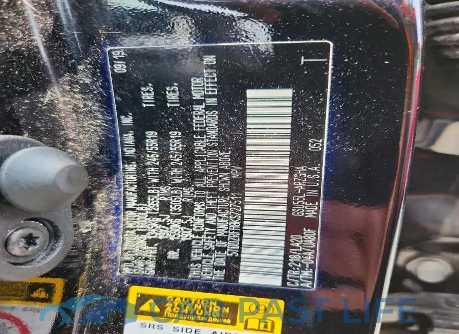 5TDDZRFH8KS727511# 14