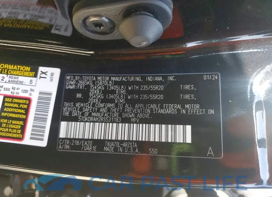 5TDKDRAH2RS531183# 13