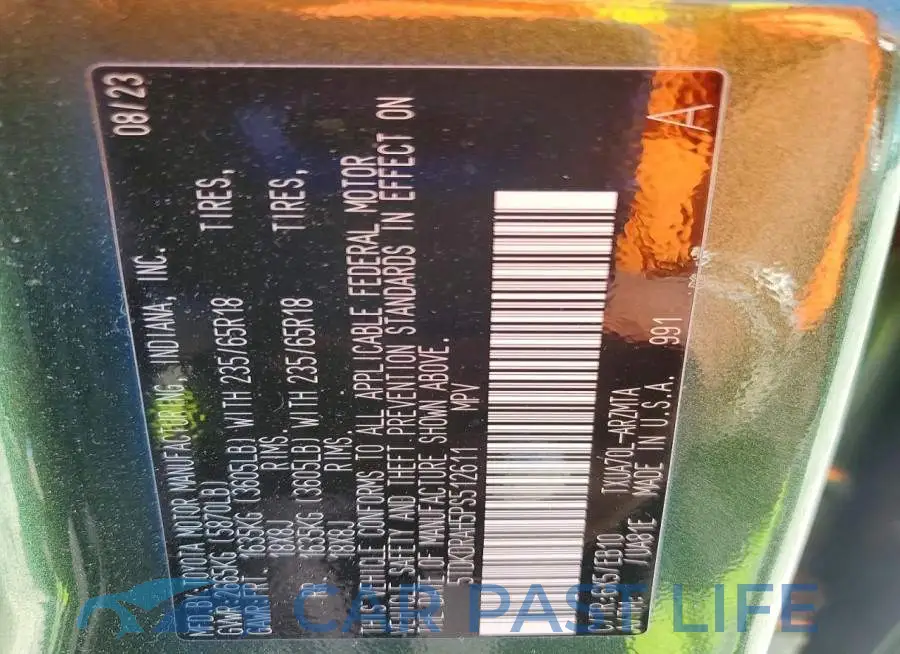 5TDKDRAH5PS512611# 14