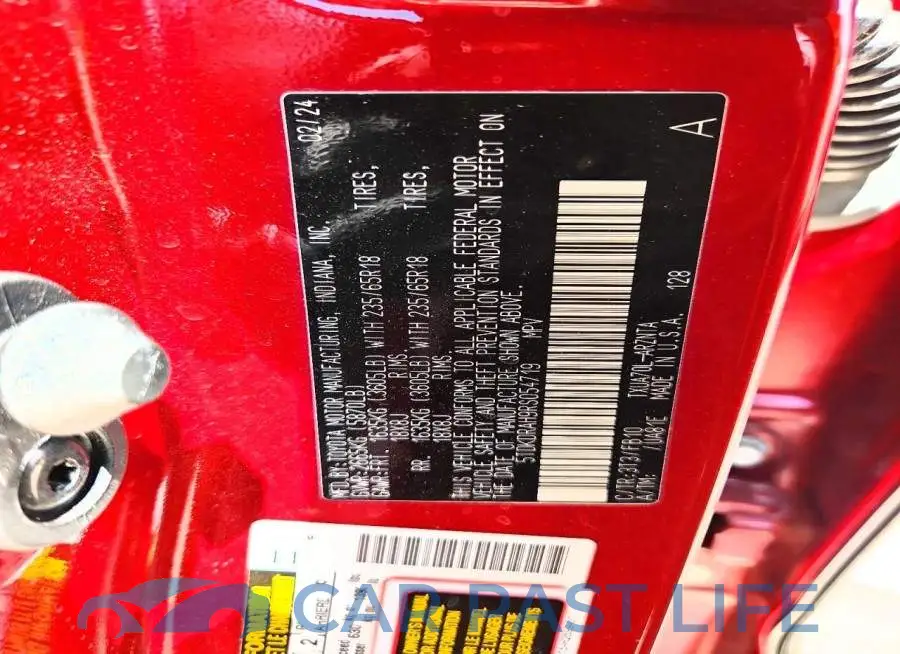 5TDKDRAH9RS054719# 12