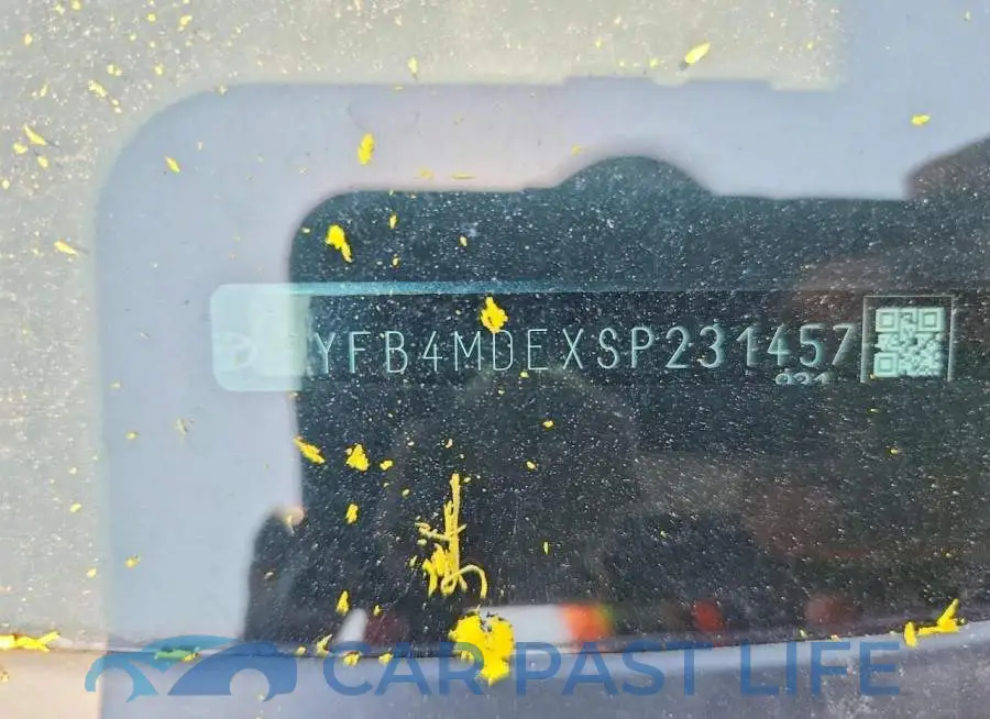 5YFB4MDEXSP231457# 12