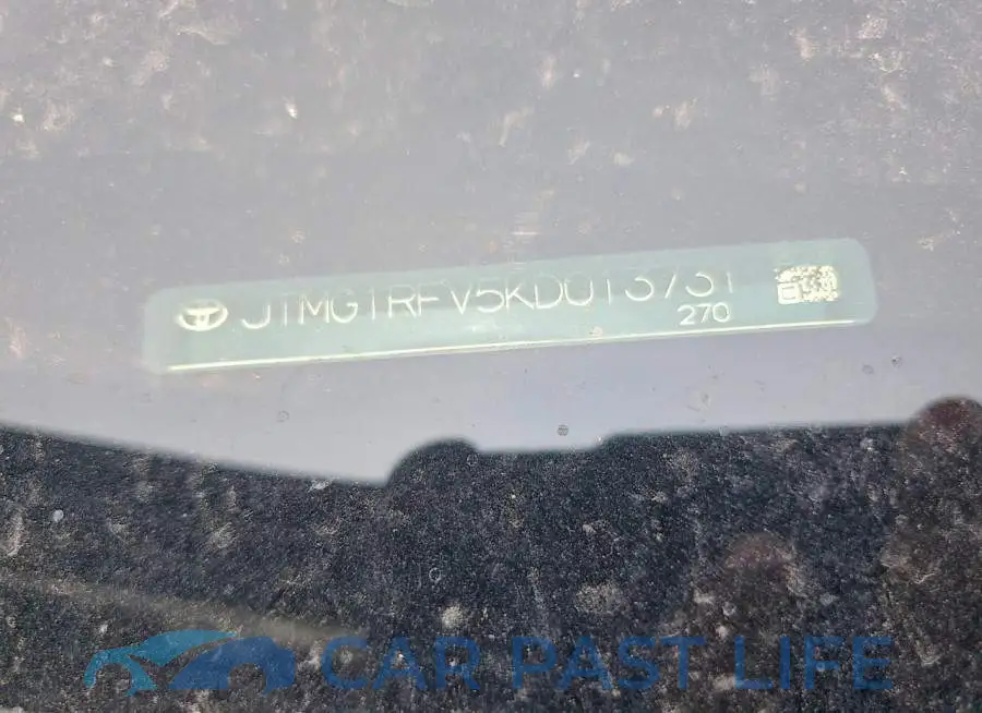 JTMG1RFV5KD013731# 13