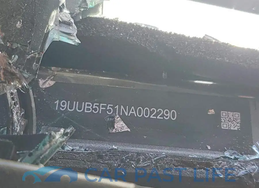 19UUB5F51NA002290# 13