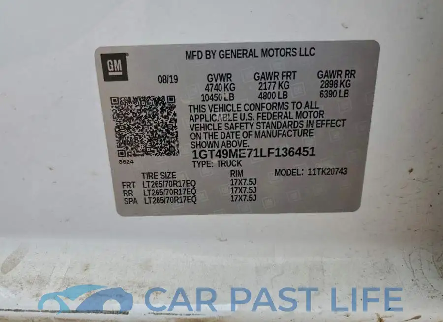 1GT49ME71LF136451# 12