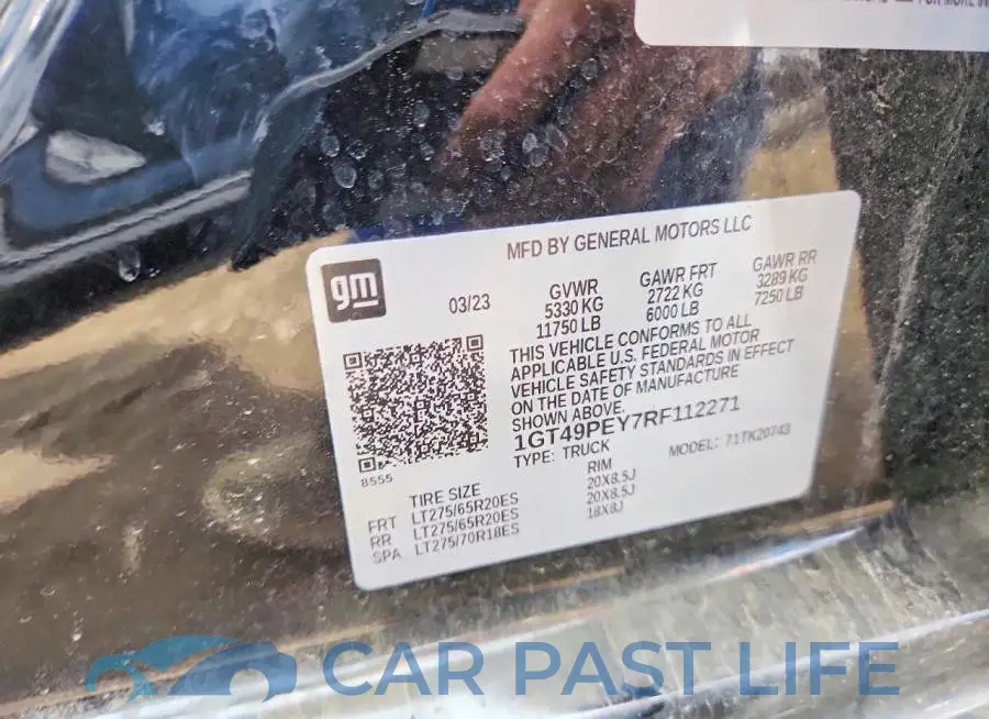 1GT49PEY7RF112271# 12