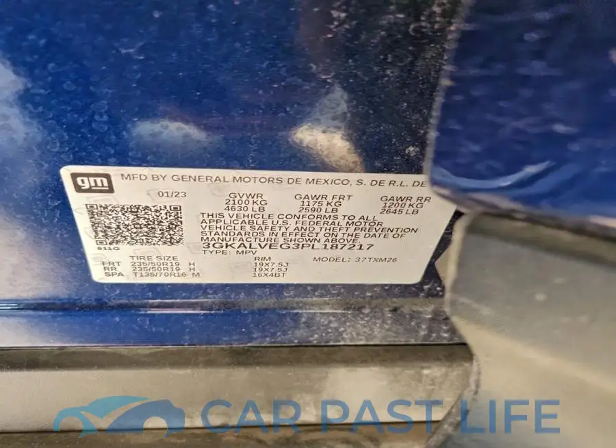 3GKALVEG3PL187217# 13