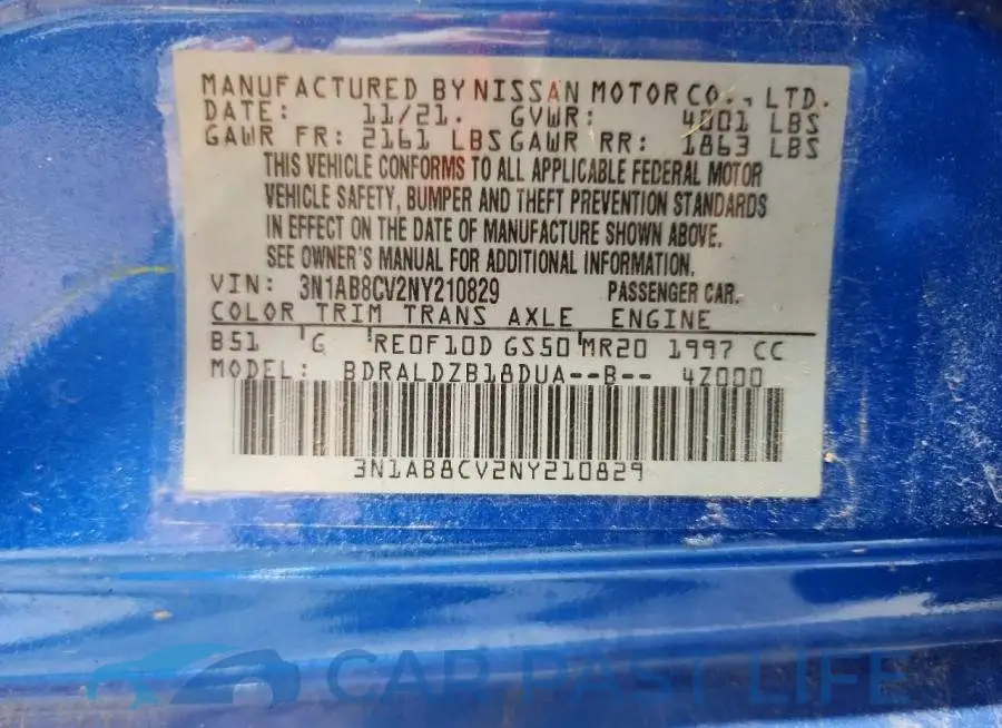3N1AB8CV2NY210829# 12