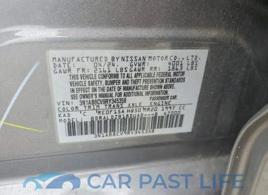 3N1AB8CV9RY345358# 12