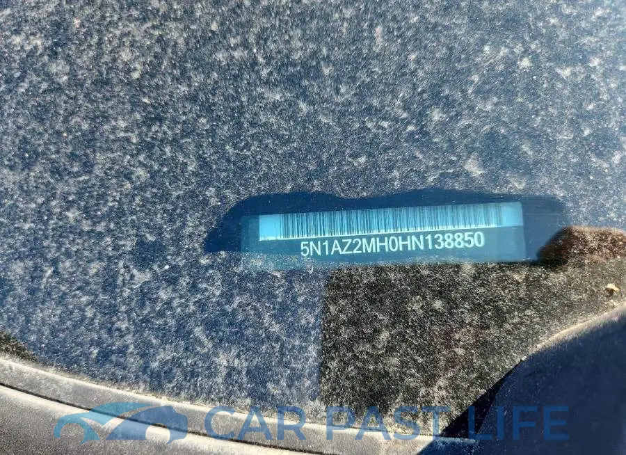 5N1AZ2MH0HN138850# 13
