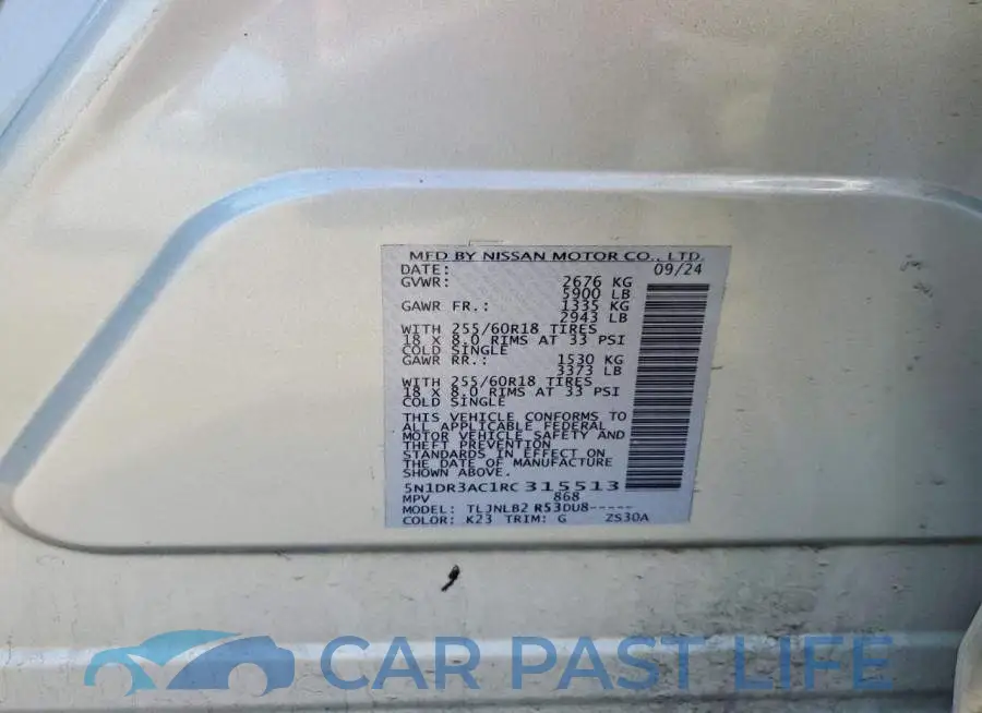 5N1DR3AC1RC315513# 13