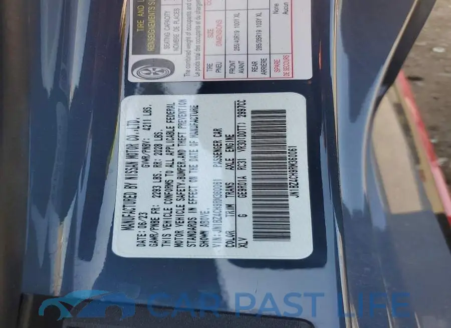 JN1BZ4CH9RM360061# 12