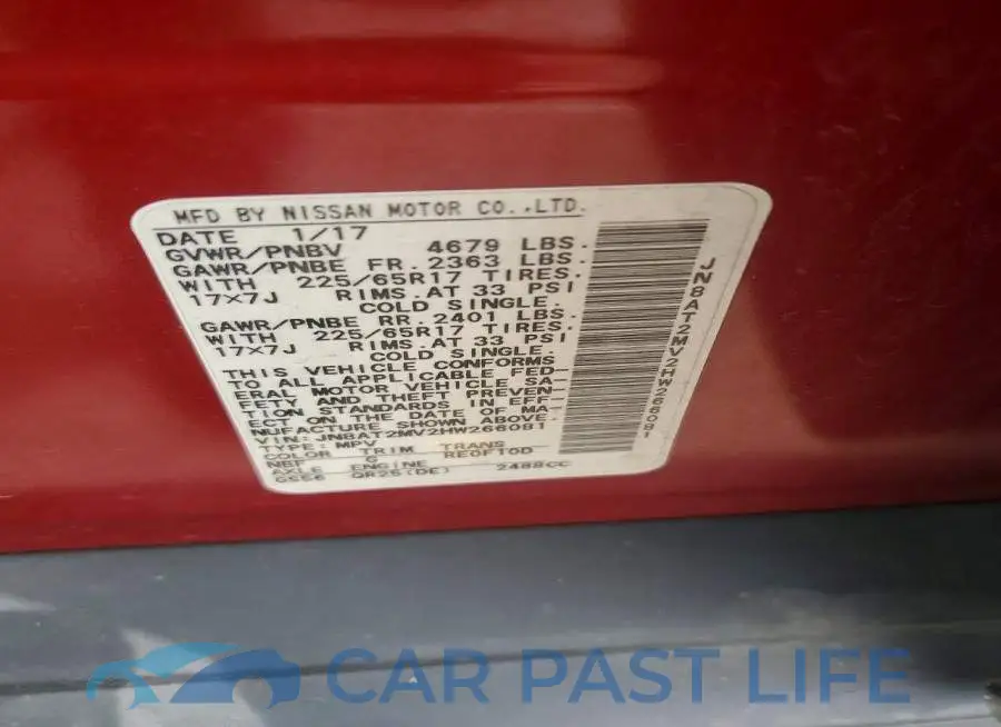 JN8AT2MV2HW266081# 13