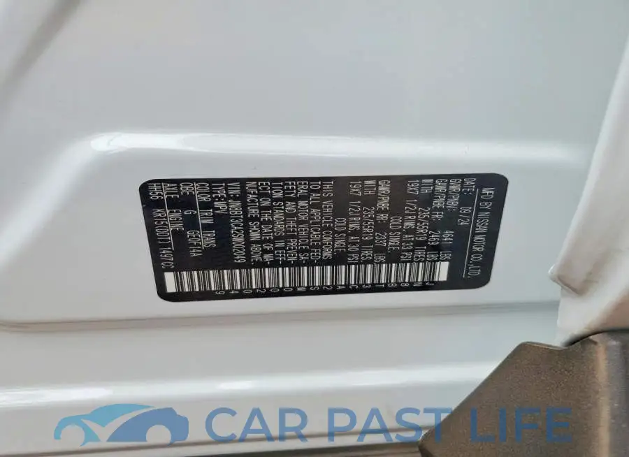 JN8BT3CA2SW002049# 14