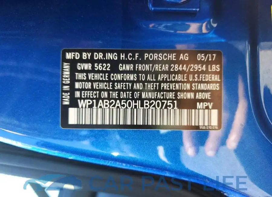 WP1AB2A50HLB20751# 13