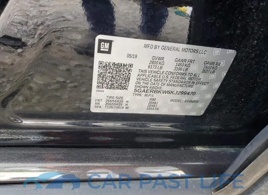 5GAERBKW6KJ299470# 13