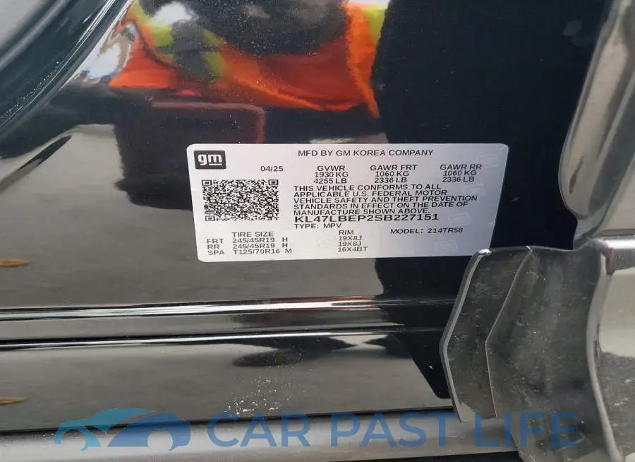 KL47LBEP2SB227151# 13