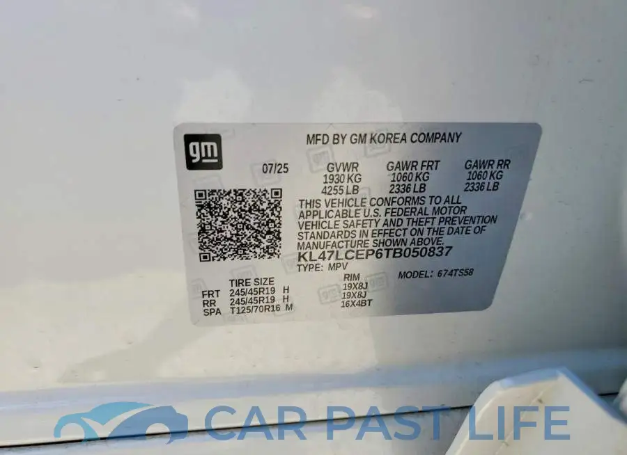 KL47LCEP6TB050837# 13