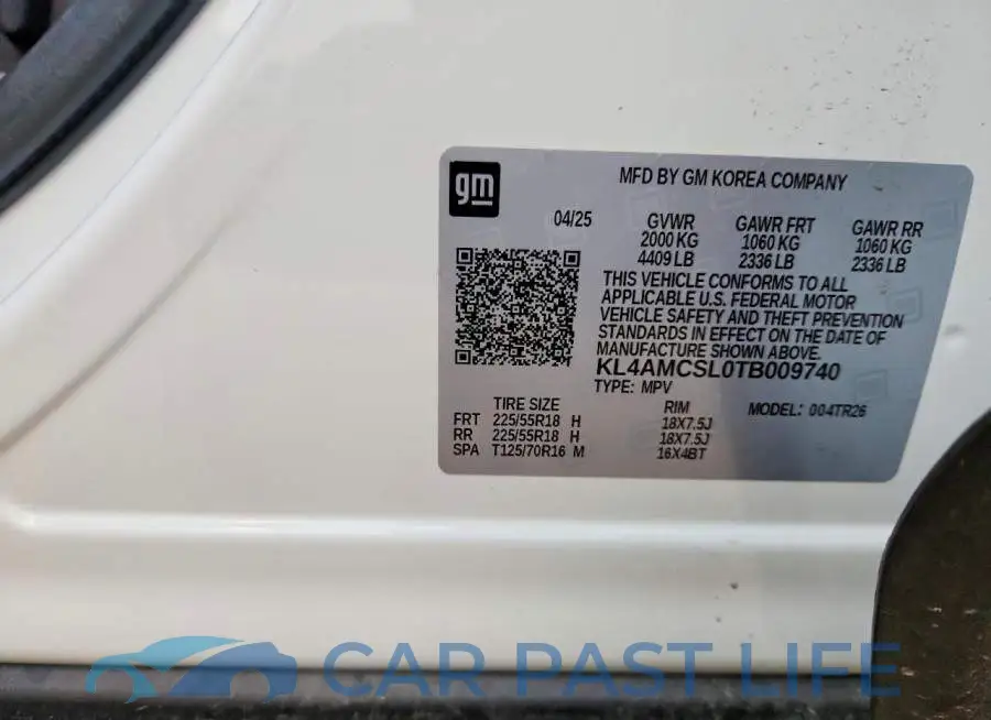 KL4AMCSL0TB009740# 12