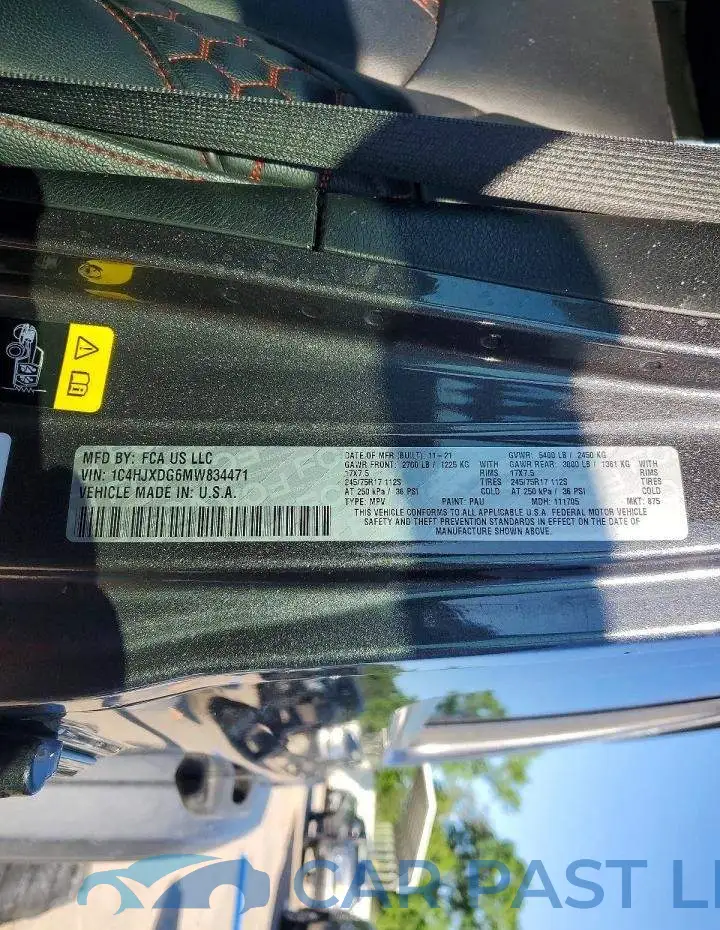 1C4HJXDG6MW834471# 13