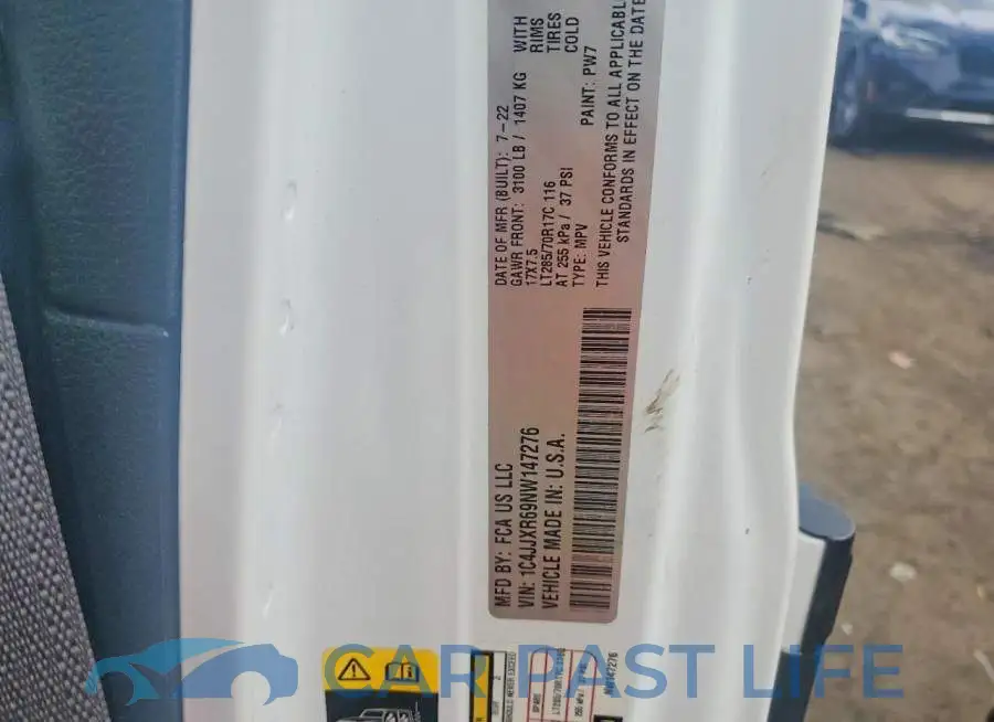 1C4JJXR69NW147276# 13