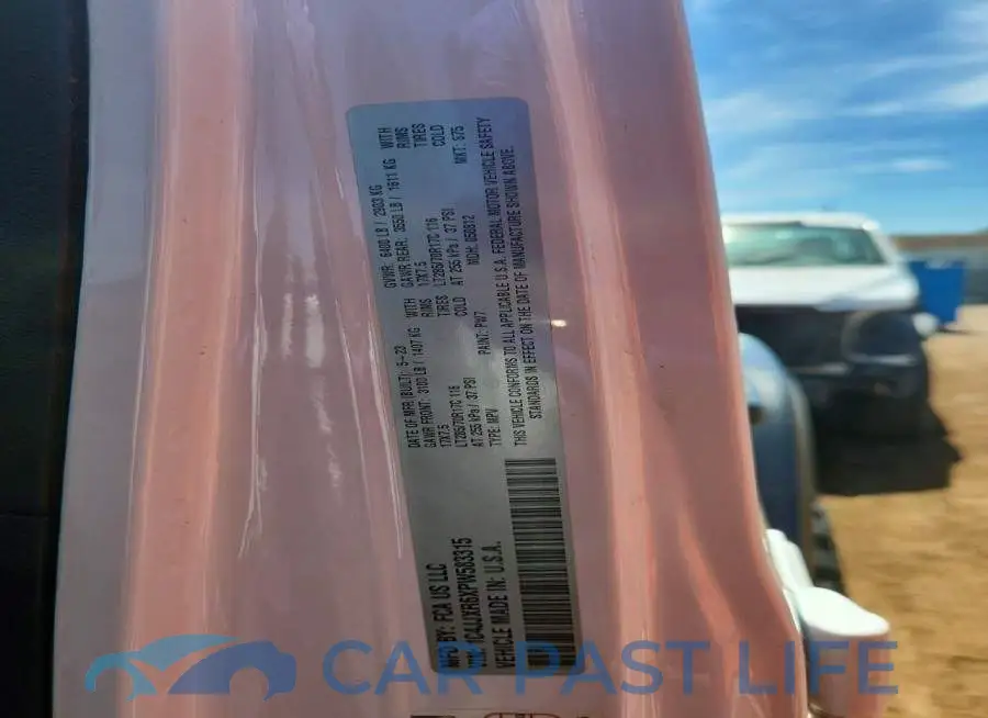 1C4JJXR6XPW583315# 12