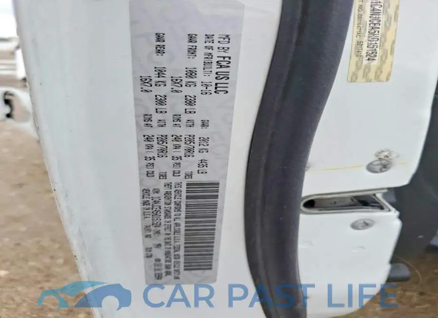 1C4NJCEA5HD151524# 12