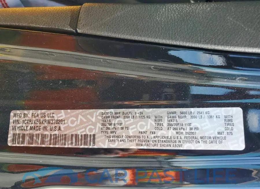 1C4PJXEGXRW370201# 14