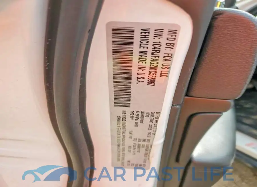 1C4RJFAG2MC568967# 14