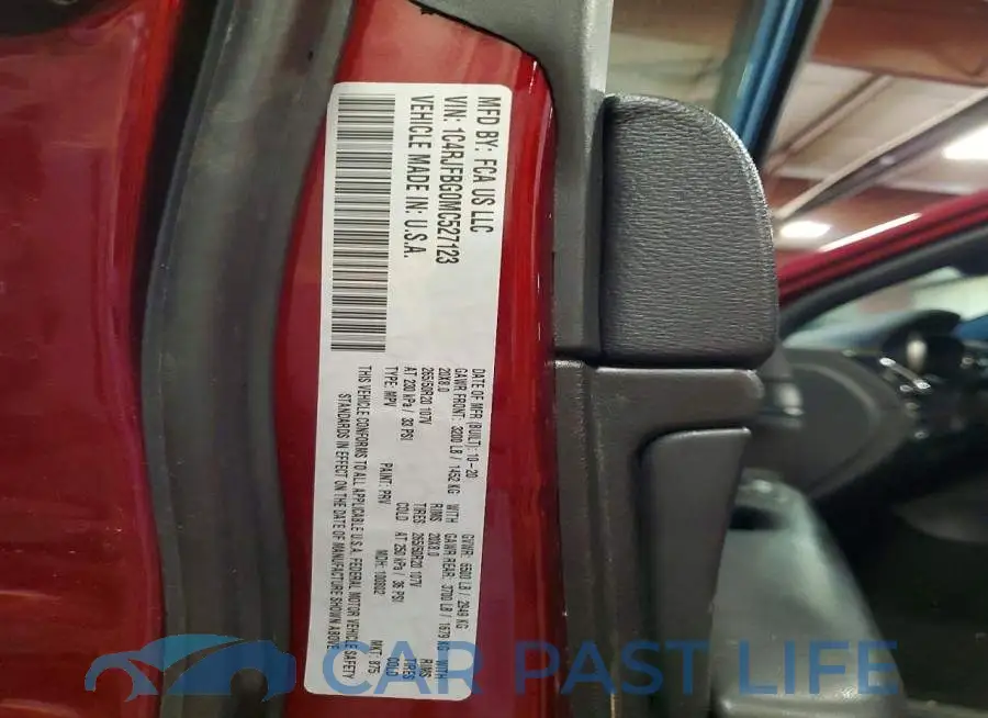 1C4RJFBG0MC527123# 14