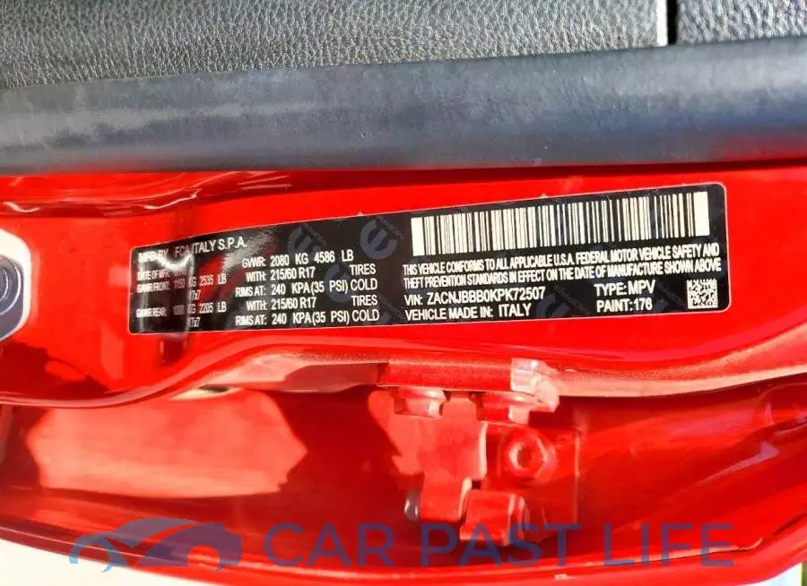 ZACNJBBB0KPK72507# 13