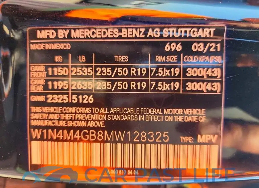 W1N4M4GB8MW128325# 13