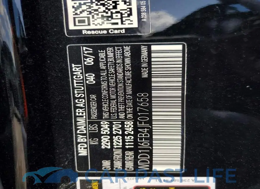 WDD1J6FB4JF017658# 12