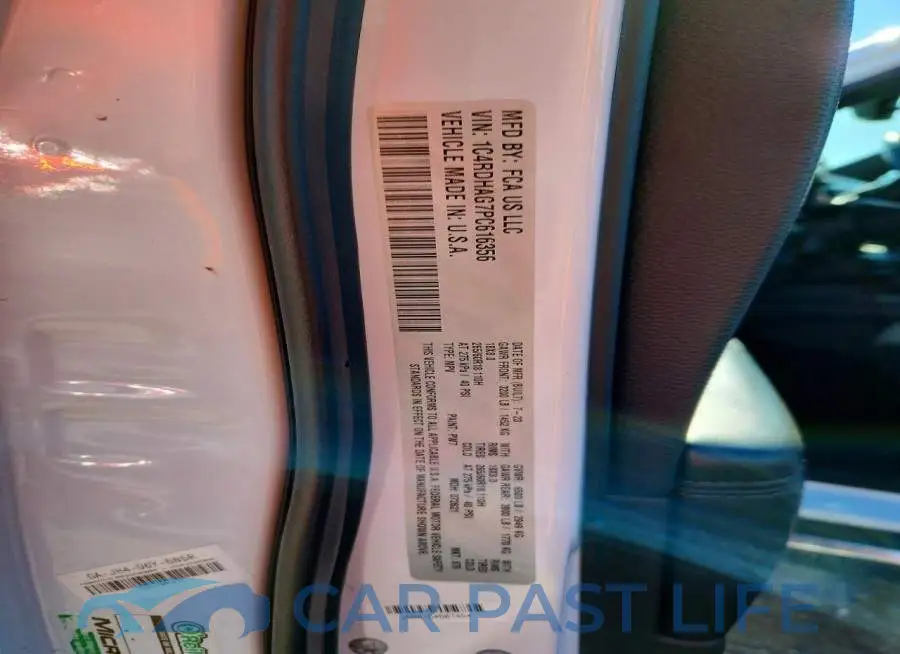 1C4RDHAG7PC616356# 13