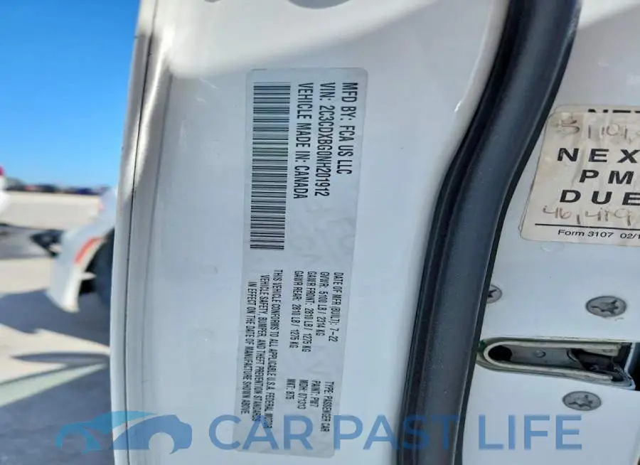 2C3CDXBG0NH201912# 13
