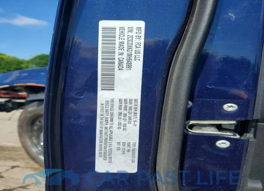 2C3CDXKG1MH648991# 12