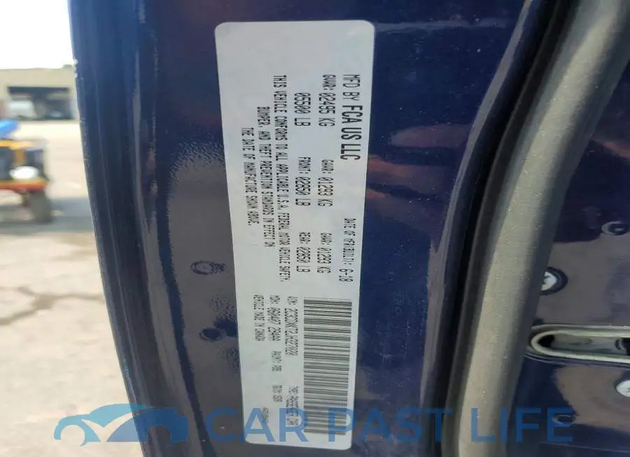 2C3CDXKT2JH327020# 12