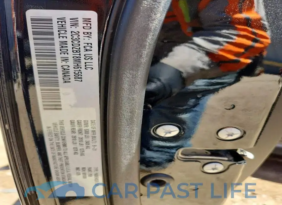 2C3CDZBT8MH615687# 13