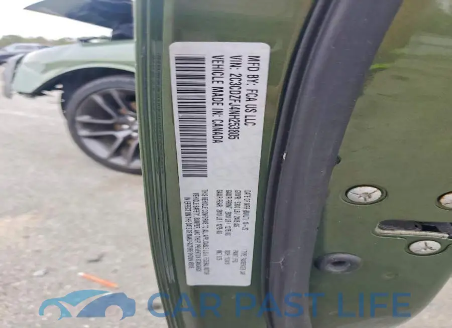 2C3CDZFJ4NH253805# 12