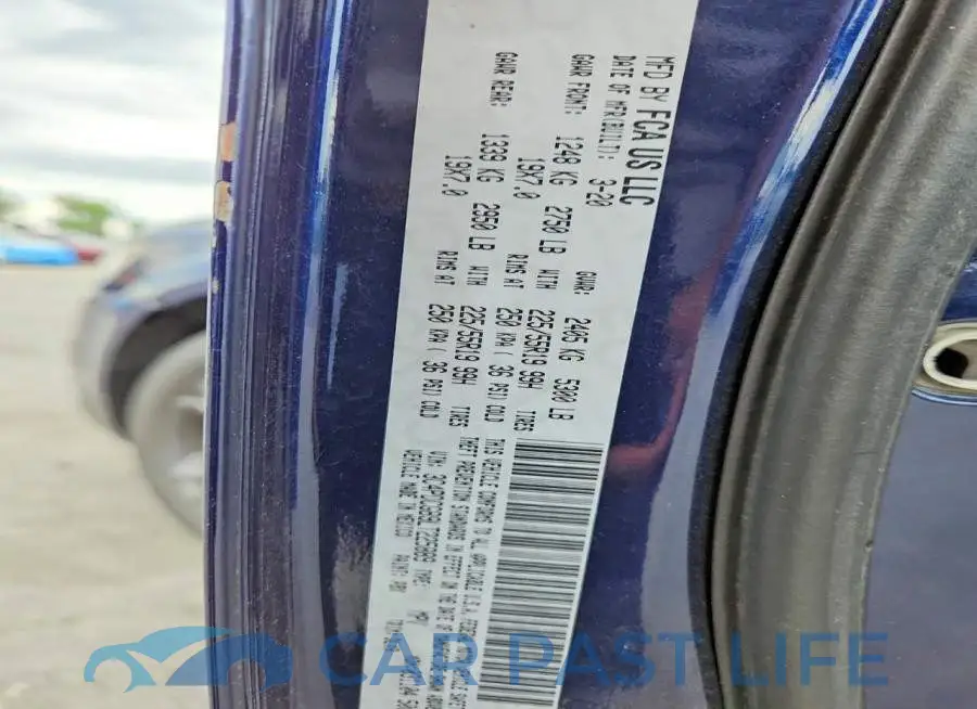 3C4PDCGB9LT225889# 13