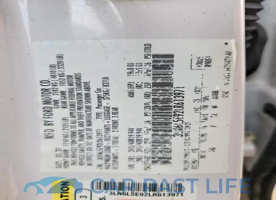 3LN6L5E92LR613971# 13