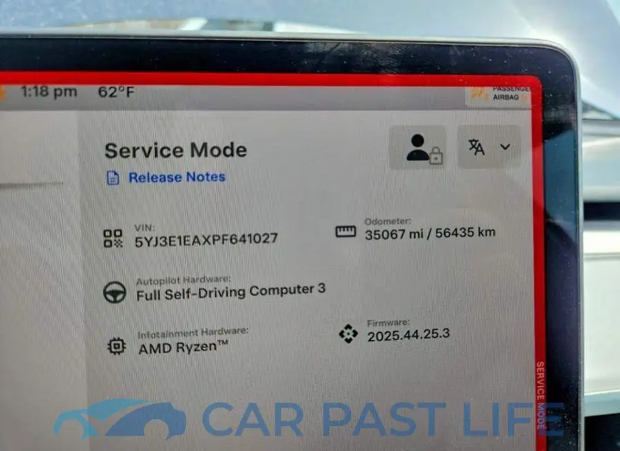 5YJ3E1EAXPF641027# 9