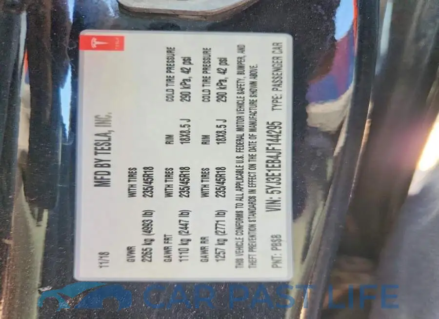 5YJ3E1EB4JF144295# 13