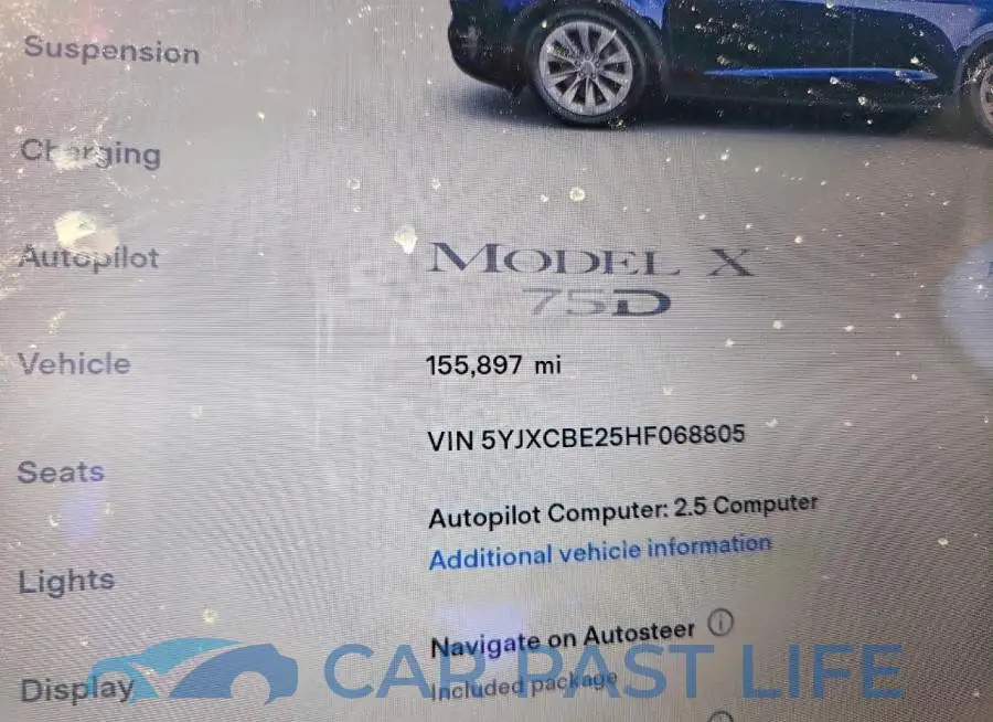 5YJXCBE25HF068805# 9