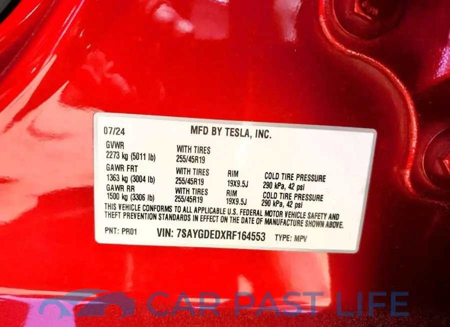 7SAYGDEDXRF164553# 13