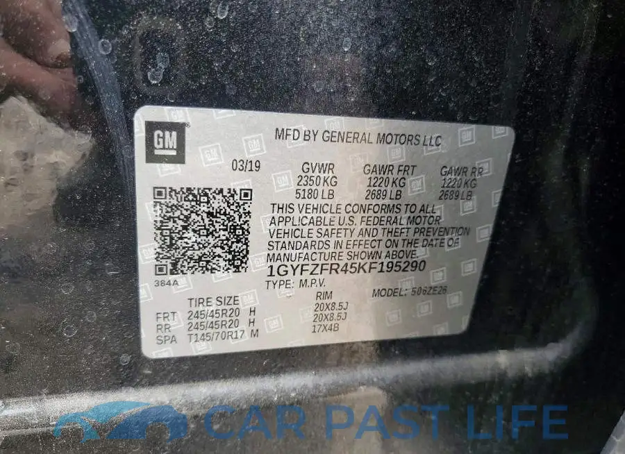 1GYFZFR45KF195290# 13