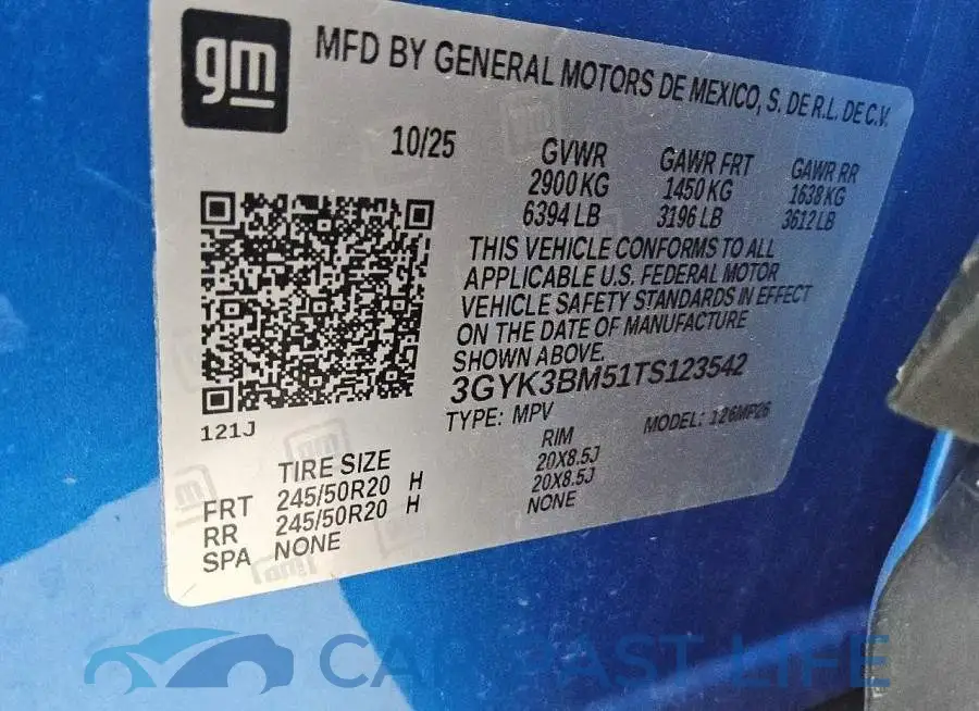 3GYK3BM51TS123542# 13