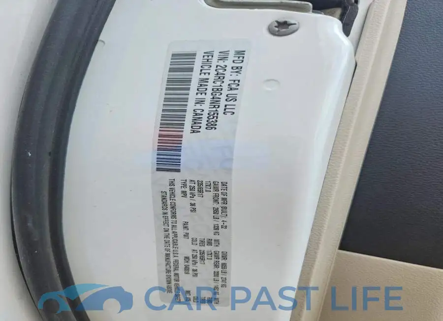 2C4RC1BG4NR155386# 14