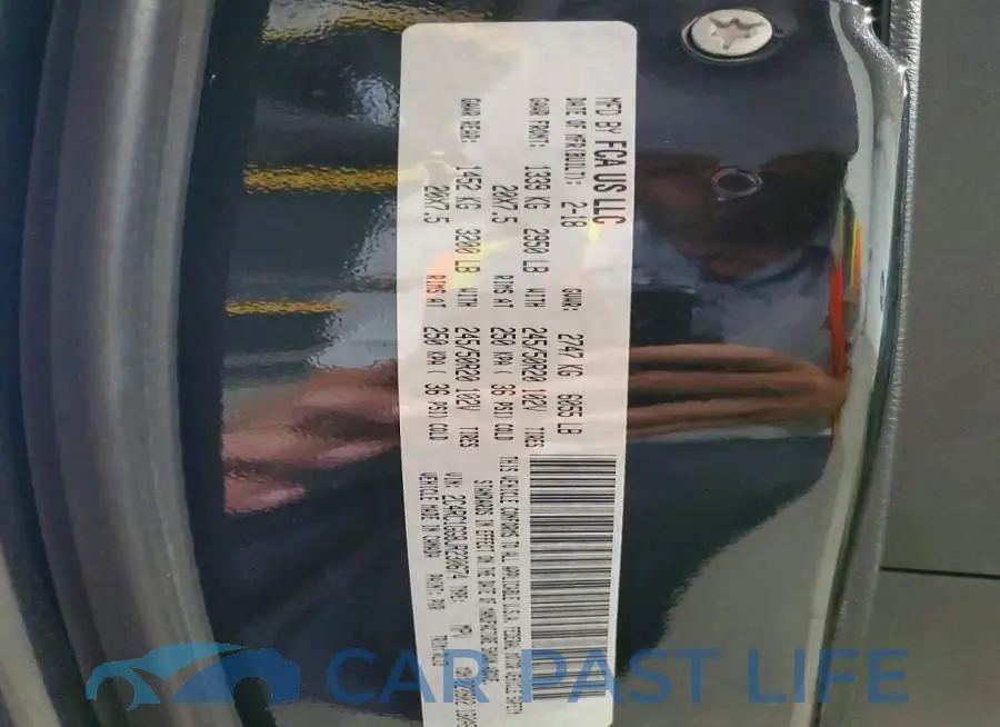 2C4RC1GG8JR230674# 13
