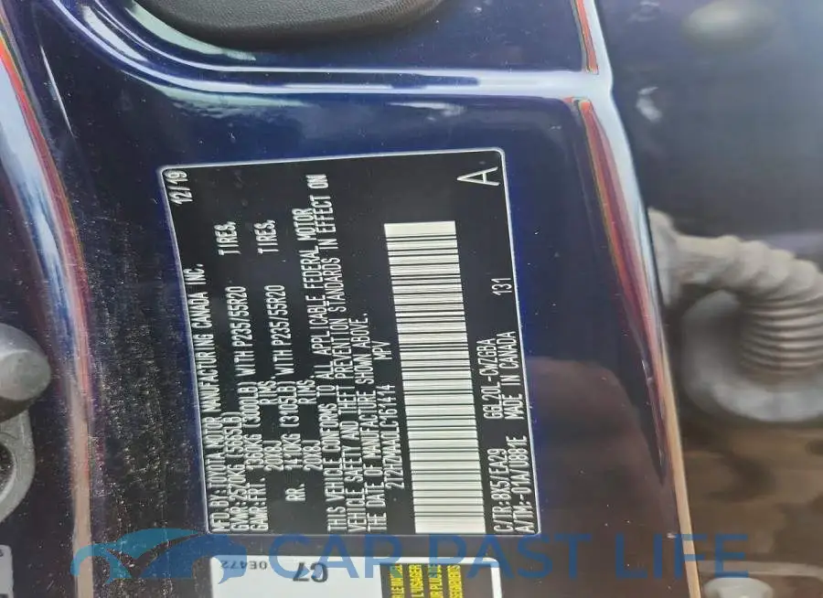 2T2HZMAA0LC161414# 13